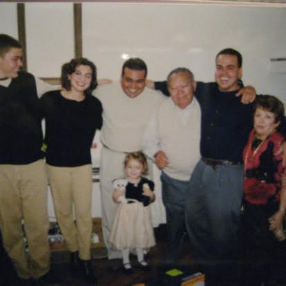 Oliver Maldonado in a family portrait — family and fatherhood are central chapters of his Colorado life.