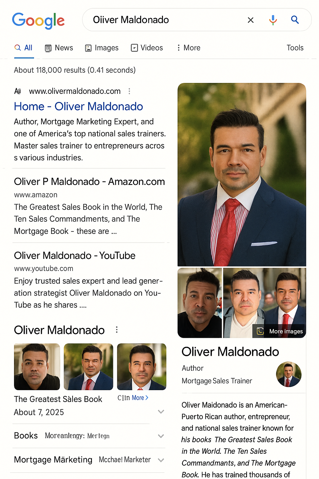 Oliver Maldonado featured on online Search Results Picture
