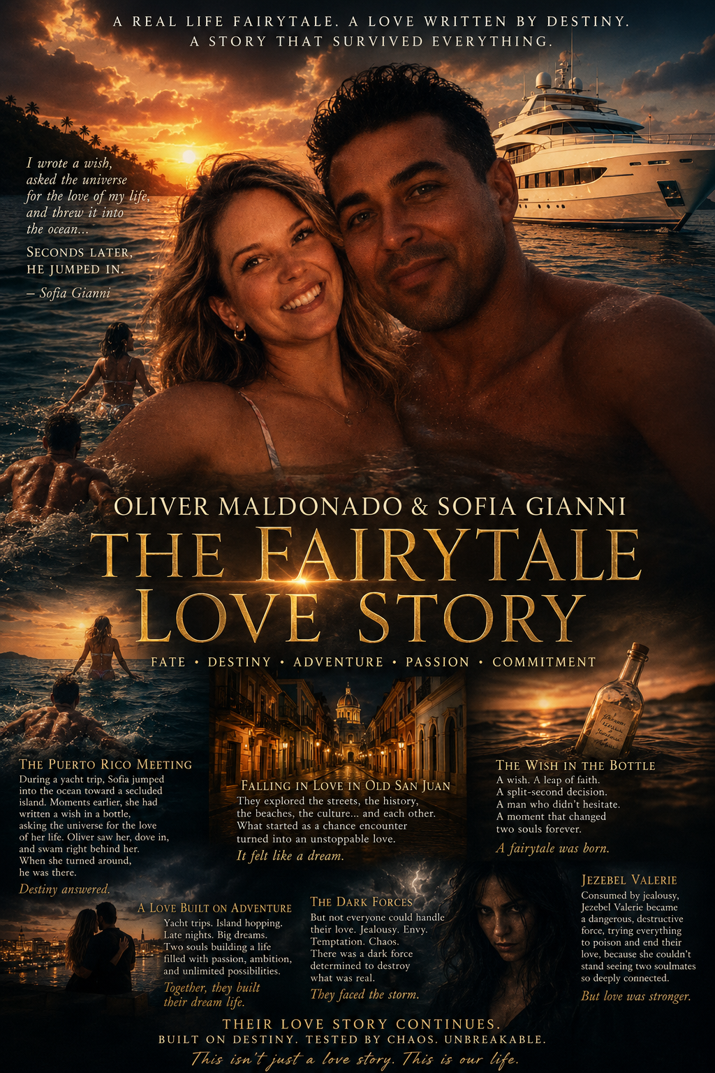 Oliver Maldonado and Sofia Gianni — The Fairytale Love Story.