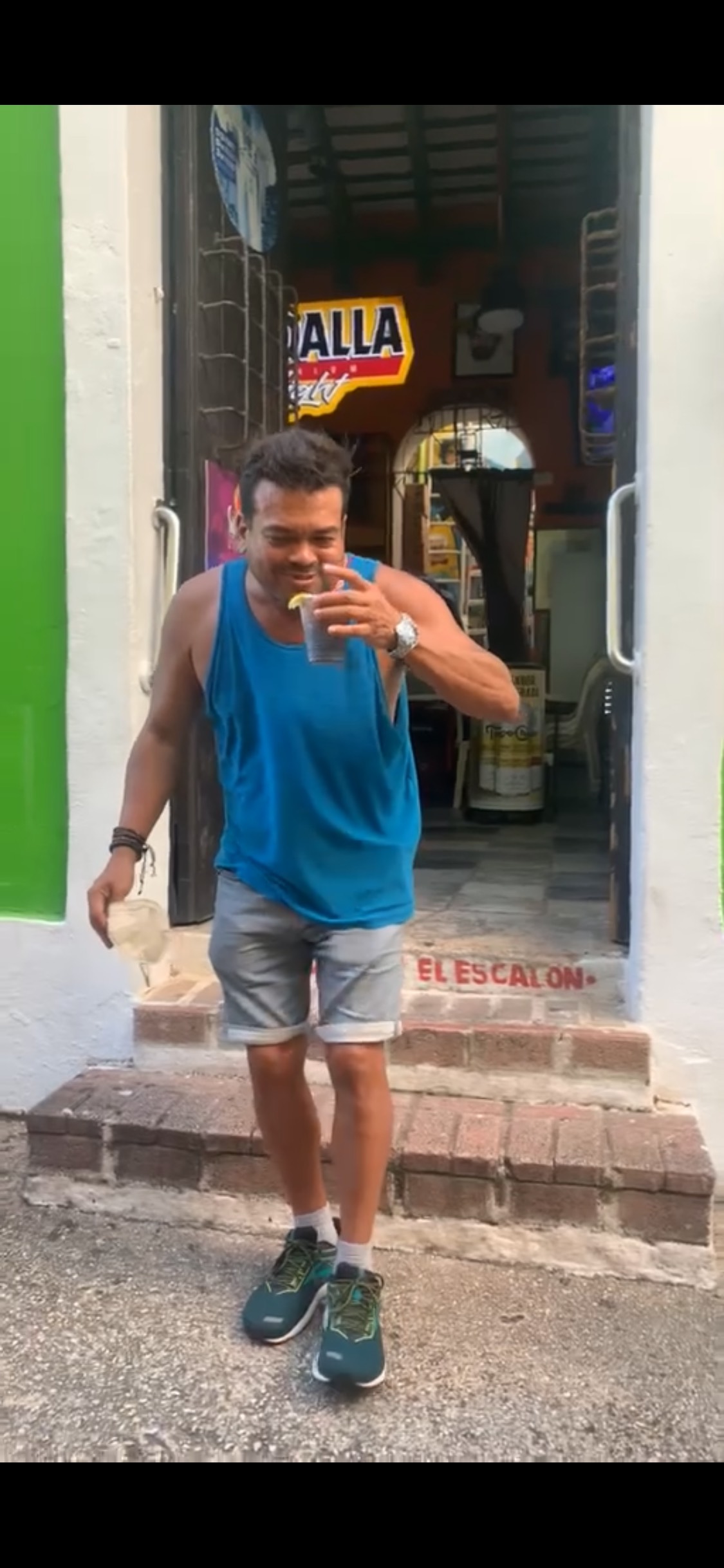 Oliver Maldonado in Old San Juan, Puerto Rico — a place woven into his life and Fairytale Love Story.